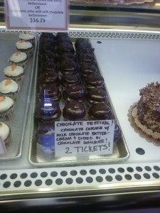 Chocolate Ganache Cupcake from Virginia Bakery