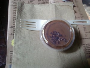 I Am Magnificient Raw Dark Chocolate Mousse from Cafe Gratitude