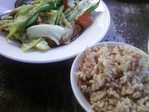 Vegetable and Brown Rice