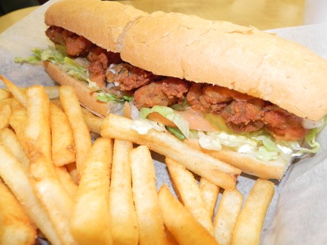 oyster po'boy