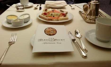 Afternoon Tea at The Garden Court in The Palace Hotel