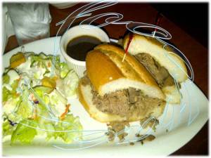 French dip sandwich