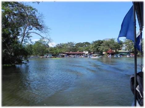 Restaurant Bar somewhere in the middle of the lake